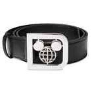 Disney Walt Disney World ''D'' Icon Mickey Mouse Belt for Adults Size XS-M